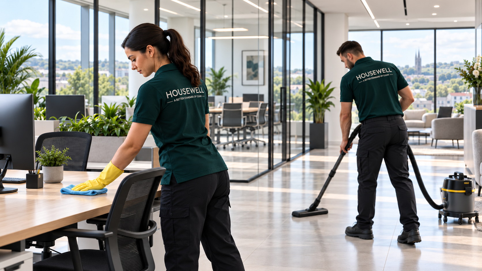 Commercial cleaning in Cork by Housewell