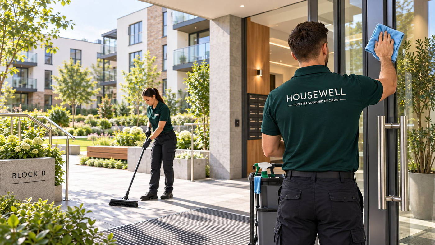 Property cleaning in Cork by Housewell